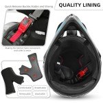 SPARK DOT Full-Face ATV Motocross Helmet Set