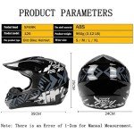 SPARK DOT Full-Face ATV Motocross Helmet Set