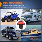 Nilight 50A Battery Disconnect Switch for ATVs