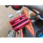 Blue Cable Luber Tool for Bikes and ATVs
