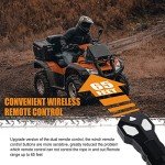 ZESUPER 4500 lb Waterproof Electric ATV Winch