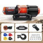 ZESUPER 4500 lb Waterproof Electric ATV Winch