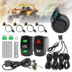 Universal ATV Turn Signal Kit with Horn