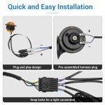 Universal ATV Turn Signal Kit with Horn