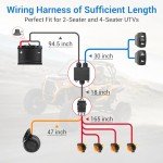 Universal ATV Turn Signal Kit with Horn