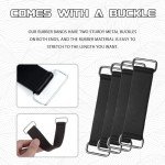 4PCS Stretchable Battery Tie Down Straps for ATV