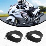 4PCS Stretchable Battery Tie Down Straps for ATV