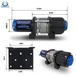 12V Electric Winch Kit for ATV/UTV - 4500 lb