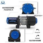 12V Electric Winch Kit for ATV/UTV - 4500 lb