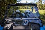 SuperATV Scratch Resistant Flip Windshield for RZR 1000