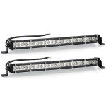 Nifeida 14" LED Light Bar - 80W Combo