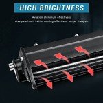Nifeida 14" LED Light Bar - 80W Combo