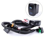 Waterproof LED Horn Switch Wiring Harness Kit