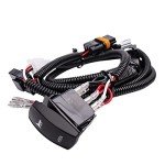 Waterproof LED Horn Switch Wiring Harness Kit