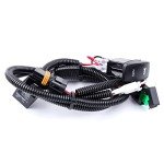 Waterproof LED Horn Switch Wiring Harness Kit