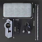 JAGASOL Helmet & Brake Lock Combo for ATVs