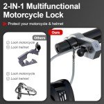 JAGASOL Helmet & Brake Lock Combo for ATVs