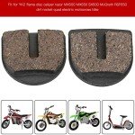 GREHUA Heavy-Duty Brake Pads for Razor MX650
