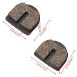 GREHUA Heavy-Duty Brake Pads for Razor MX650