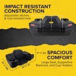 Black Boar ATV Rear Storage Box & Lounge Seat