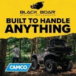 Black Boar ATV Rear Storage Box & Lounge Seat
