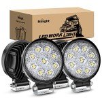 Nilight 4Pcs 4.5-Inch LED Off-Road Spot Lights