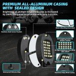 16-Pod White LED Rock Light Kit for ATVs