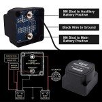 Dual Battery Smart Isolator & Wiring Kit