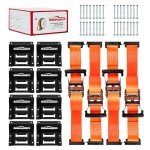 Heavy Duty Wheel Chock Tie Down Kit