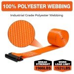 Heavy Duty Wheel Chock Tie Down Kit