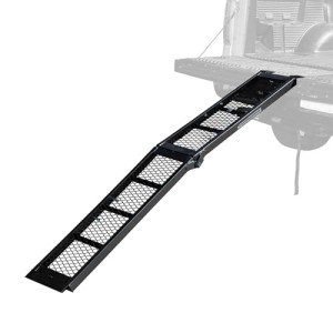 Heavy Duty Steel ATV Loading Ramp - 800 lbs Capacity
