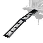 Heavy Duty Steel ATV Loading Ramp - 800 lbs Capacity