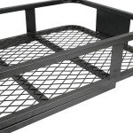 Fouwick 60" Folding Trailer Hitch Cargo Carrier