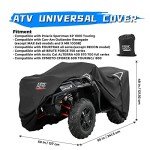 Universal 300D ATV Cover with Windproof Straps