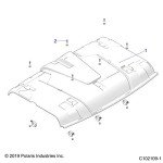 Polaris Sport Roof - Durable Poly Cover
