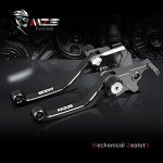 MZS Black Brake Clutch Levers for ATVs & Dirt Bikes