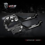 MZS Black Brake Clutch Levers for ATVs & Dirt Bikes