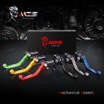 MZS Black Brake Clutch Levers for ATVs & Dirt Bikes