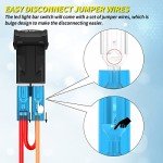 Blue LED Rocker Switch for ATV and Marine Use