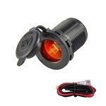 Universal 12V/28V Waterproof ATV Cigarette Lighter Socket