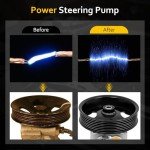 Power Steering Pump for Nissan Vehicles 2007-2015