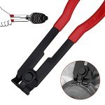 Alpha Rider For Auto/ATV CV Joint Axle Boot Clamp Pliers Tool with 20 Crimp Bands -Ear Type Extension For Most Cars