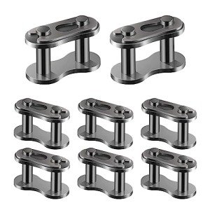 Heavy Duty Steel Chain Master Link - 10 Pack