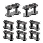 Heavy Duty Steel Chain Master Link - 10 Pack