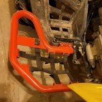 KUAFU Rose Red Nerf Bars for Honda TRX 250EX