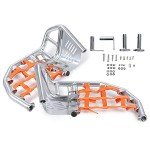 HECASA Nerf Bars with Heel Guards for Honda TRX