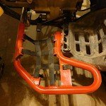 KUAFU Rose Red Nerf Bars for Honda TRX 250EX