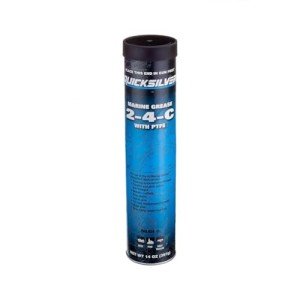 Quicksilver 2-4-C Marine Grease with PTFE - 14 Oz