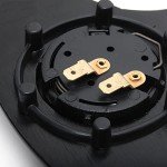 YEHICY 13.8” Suede Racing Steering Wheel