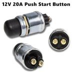 Waterproof 12V Push Button Starter Switch Pack